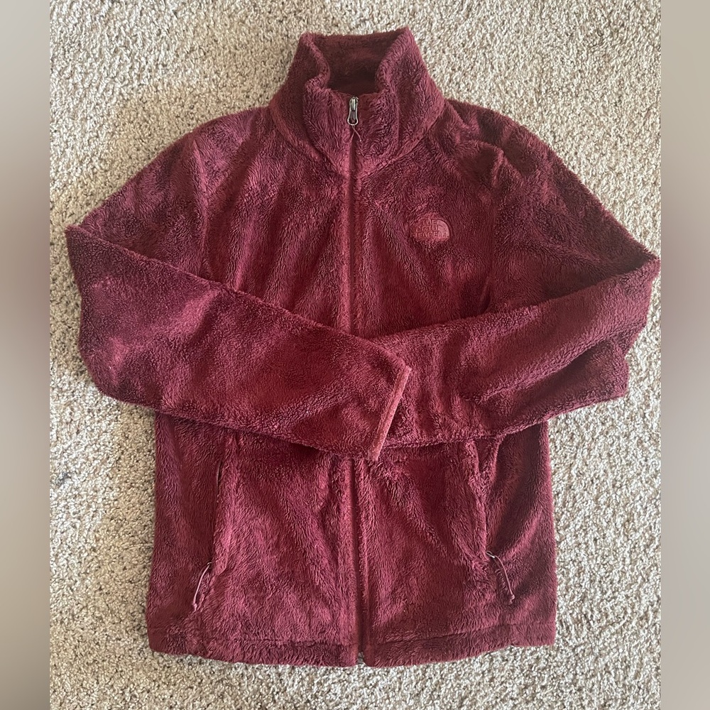 The North Face Kids Puffer Jacket in Burgundy